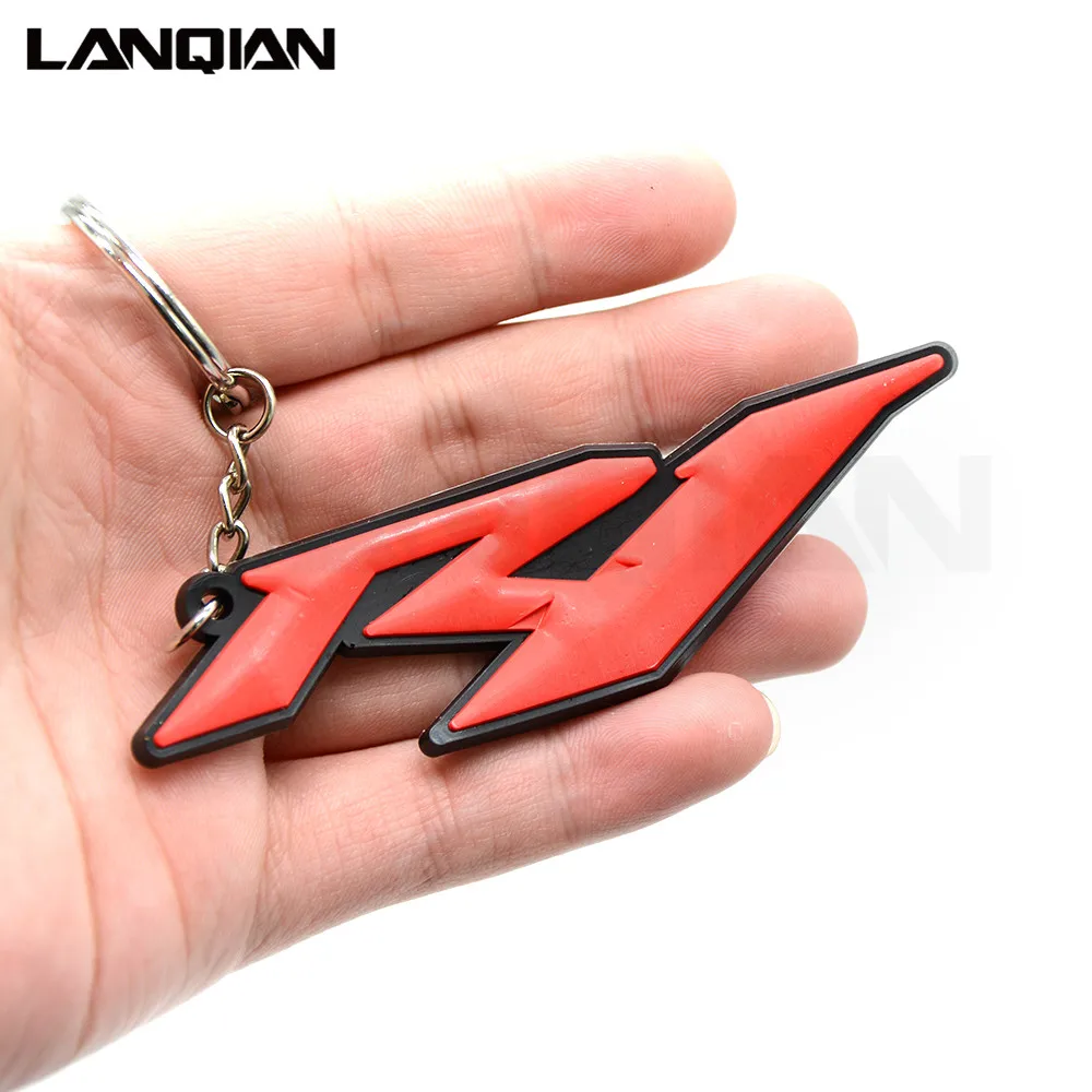 Аксессуары для мотоцикла 3D брелок ключей из мягкой резины yamaha YZF R1|for yamaha|keyring