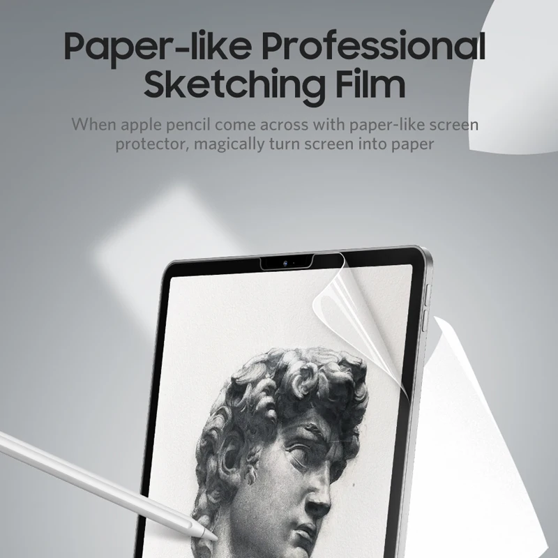 Бумага как экран Protentor для нового iPad Pro 12 9/11/10 5 профессиональная живопись пленка