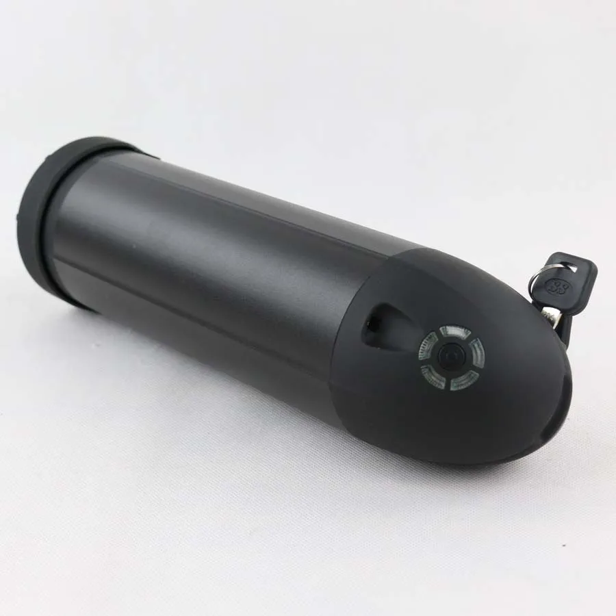 Best Great 700W 48 Volt Electric Bike Bottle Battery 48V 12Ah Built in Li 18650 3.7V 2400 mah cell 15A BMS with 2A Charger 0