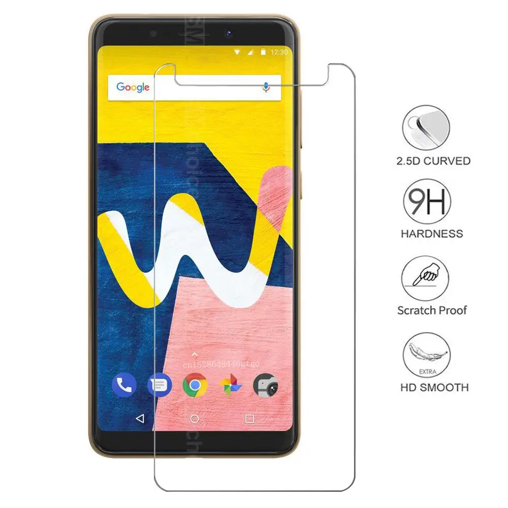 Для Wiko View lite закаленное стекло 9H 2.5D Премиум Защитная пленка для экрана Tommy Sunny 2