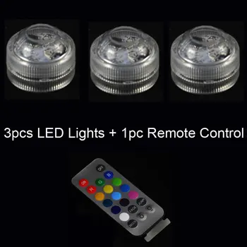 

Colorful 3pcs/lot Small Battery Operated LED Candle with Long Lasting Bright Light Flameless LED Candle Set with remote control
