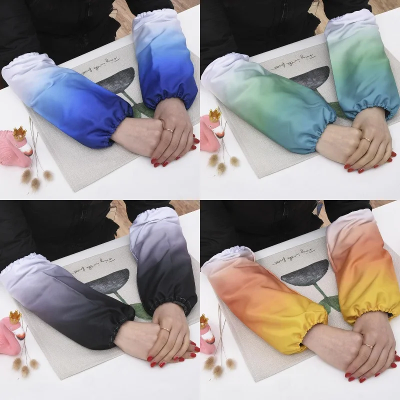 Fashion Waterproof Polyester Oversleeves Antifouling Cooking Sleeves Home And Kitchen Accessories Free Shipping Discounts Gift 