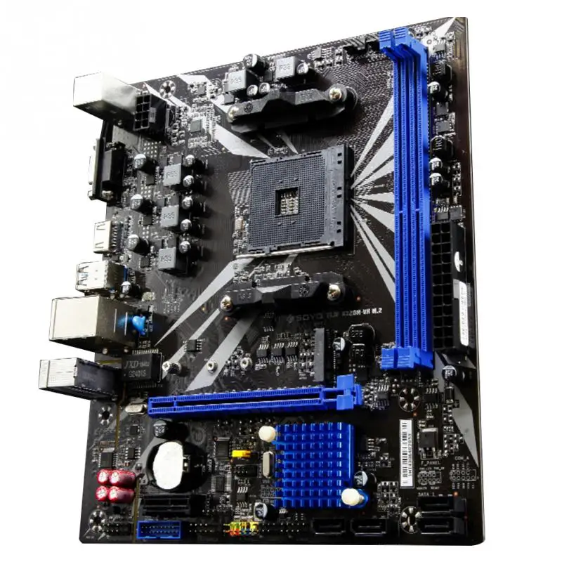 

MS A320M VH Motherboard Socket AM4 Micro ATX Dual Channel 32GB 2 x DDR4 USB 3.1 SATA 3.0 For AMD Ryzen