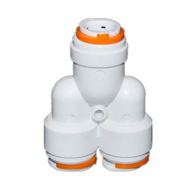 

5PCS/lot Equal Y Type 1/2" OD tube Union Quick Connector Fittings For Water Filter Adapters