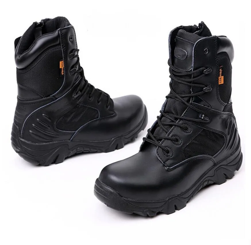 Зимние армейские мужские ботинки до середины икры в стиле милитари; мужские зимние ботинки для походов; botas hombre Zapats