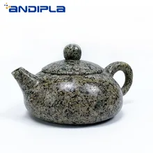 180cc долговечный натуральный медицинский камень чайный горшок китайский здоровье чайный набор кунг-фу камень совок горшок креативный домашний декор Dongpo Shi Piao