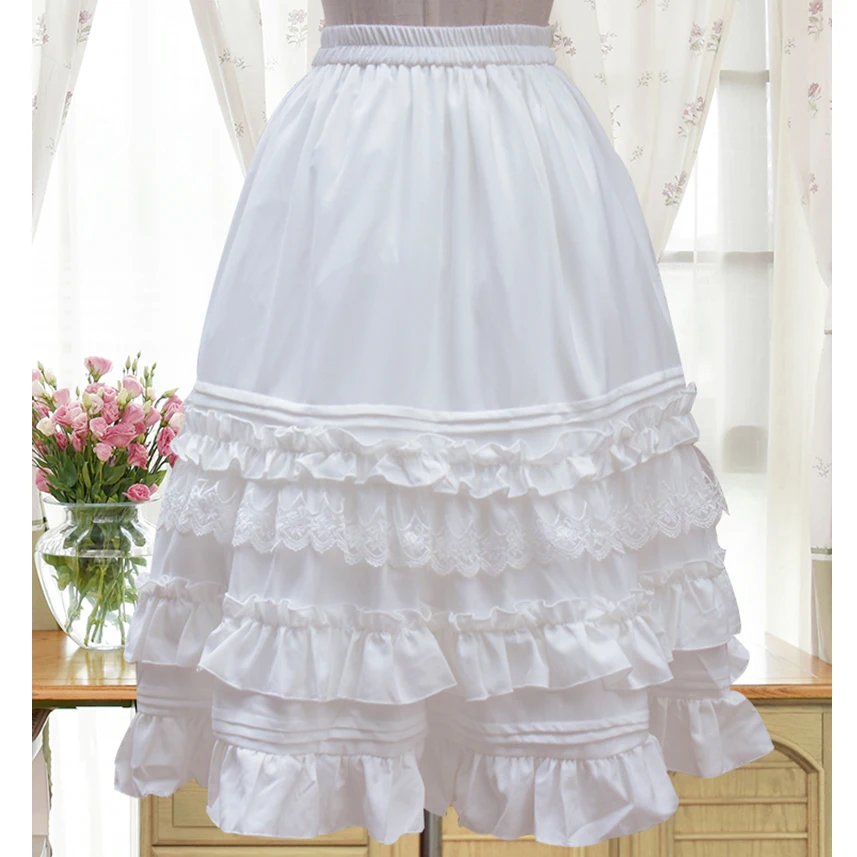Платье ROLECOS женское летнее однотонное милое бальное платье в стиле ретро|lolita dress