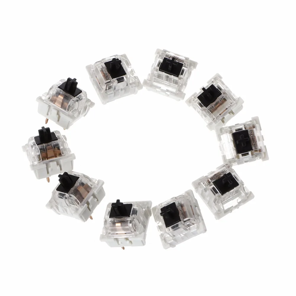 10Pcs 3 контактный механический переключатель клавиатуры