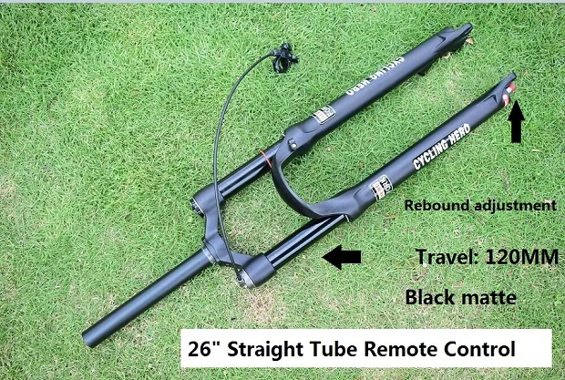 Регулировка отскока 100-120 мм ход горный велосипед пневматическая вилка подвеска вилка прямая труба конус над EPIXON SID 26 27,5 29 дюймов - Цвет: 26 inches