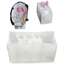Белый голубой детский портативный подгузник для хранения подгузников на открытом воздухе Дорожная сумка Многофункциональный Органайзер чехол с подкладкой удобная прочная сумка для мам