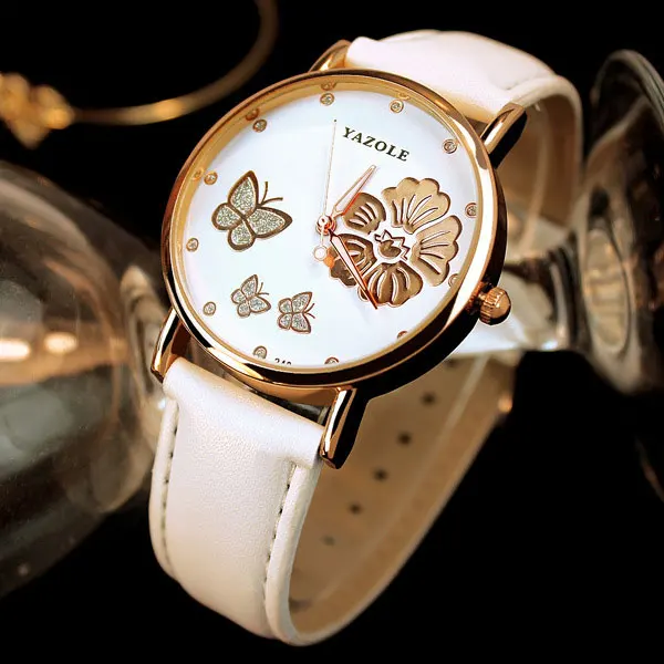 Женские наручные часы от бренда yazole модные стильные женские Montre Femme 2019|wristwatch
