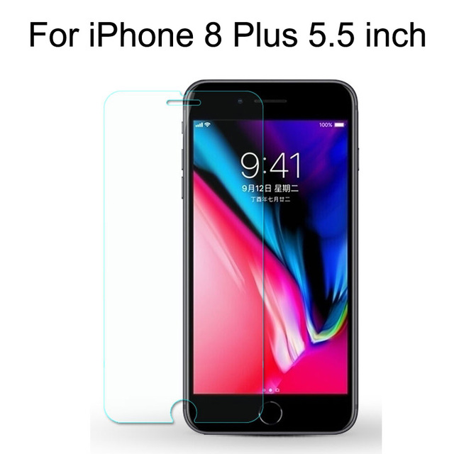 Pieces Tempered Glass For iPhone XS MAX XR 4 4s 5 5s SE 5c Screen Protective Film For iPhone 6 6s 7 8 Plus X Glass Protector
