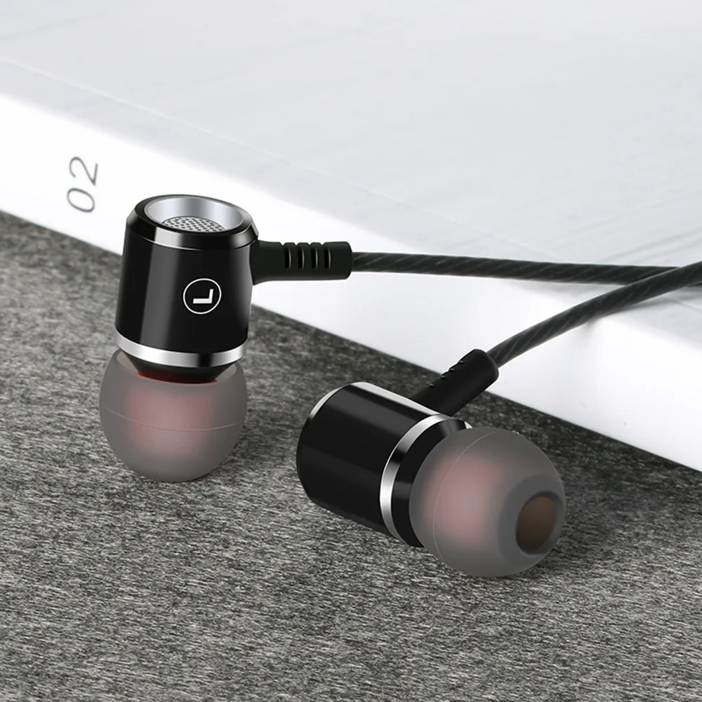 Оригинальные Langsdom M400 проводные наушники fone de ouvido In ear HiFi стерео с микрофоном 3 5 мм