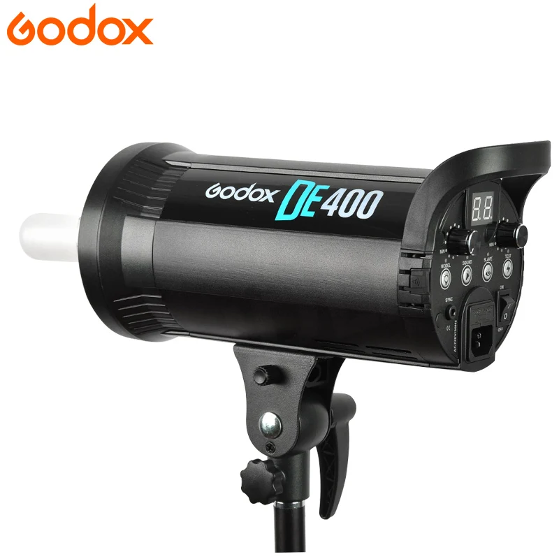 Компактный стробоскоп Godox DE400 400 Вт GN65 400Ws|Фотовспышки| |