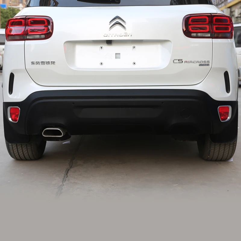 ABS хром для Citroen C5 Aircross автомобиля после заднего хвоста Противотуманные фары