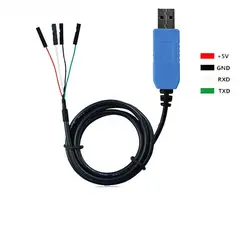 PL2303 TA USB TTL RS232 преобразования безобрывный кабель PL2303TA совместим с Win XP/VISTA/7/8/8,1 лучше, чем pl2303hx