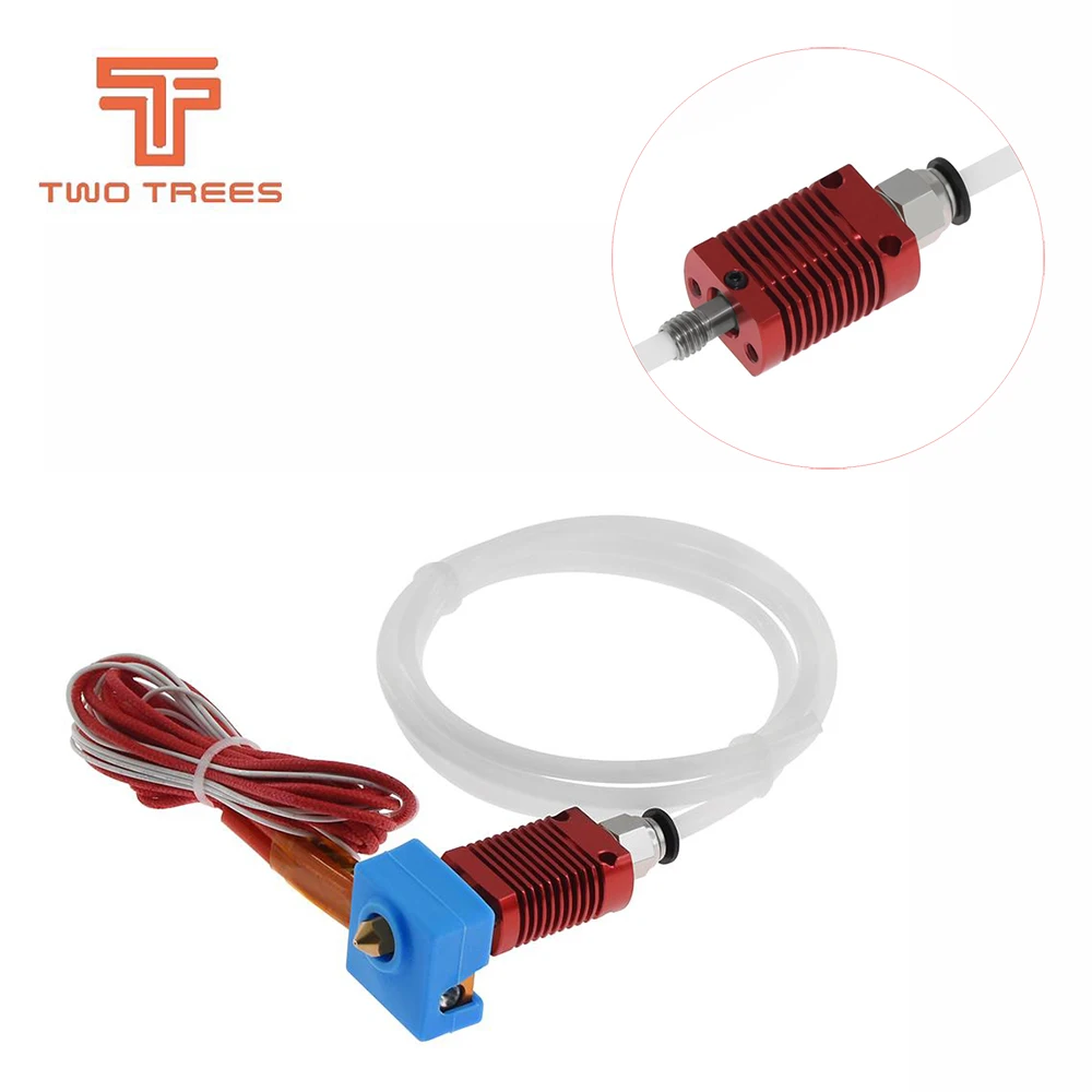 

MK8 Assembled Extruder Hot End kit for Ender-3 Printer 1.75mm 0.4mm Nozzle printer aluminum heating block