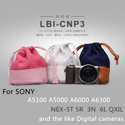 

LCS-P3 CNP3 For SONY micro single camera LCS-P3 CNP3 camera bag For A5000 A6000 A5100 A6300 NEX-5T 5R 3N 6L