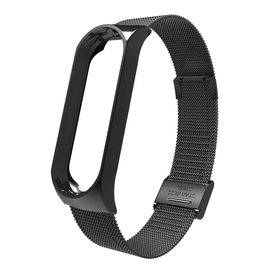Для mi band 4 металлический ремешок для браслета Xiaomi Band Безвинтовой браслет Smart
