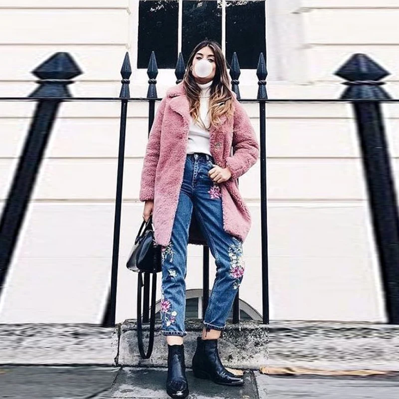 YNZZU Plus size flower embroidery jeans female high waist jeans pants 2017 spring summer women bottom jeans femme YB051 YNZZU Plus size flower embroidery jeans female high waist jeans pants 2017 spring summer women bottom jeans femme YB051