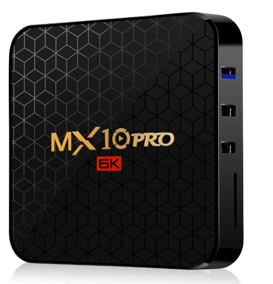 MX10 Pro 6k светодиодный Android tv BOX 9,0 allwinner h6 Четырехъядерный 4 Гб ram 32 ГБ/64 Гб rom 6K 100m lan HDR Поддержка 2,4g VS MX10