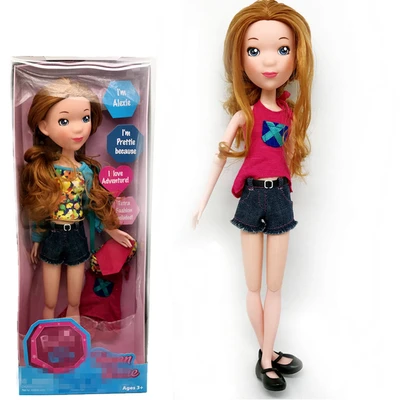 Редкий большой Bjd девушка кукла модель игрушки дети девочка подарок на день рождения с коробкой Ограниченная Коллекция 39 см - Цвет: doll e