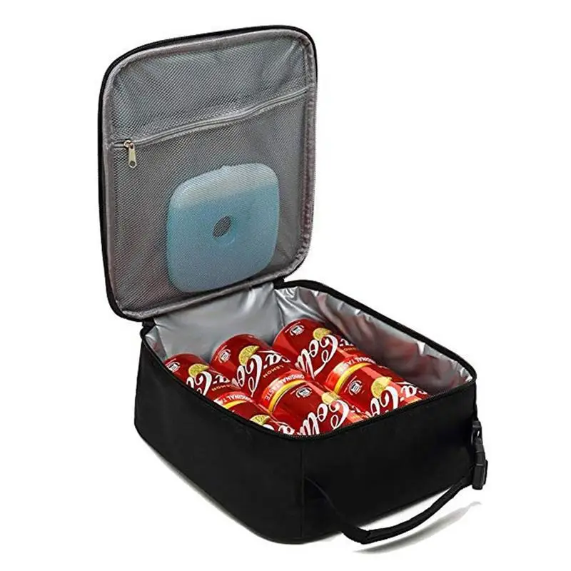 Для мужчин и женщин Большая вместительная переносная сумка для обеда коробка для хранения свежести изолированная сумка-тоут Водонепроницаемая крутая дорожная сумка для хранения еды