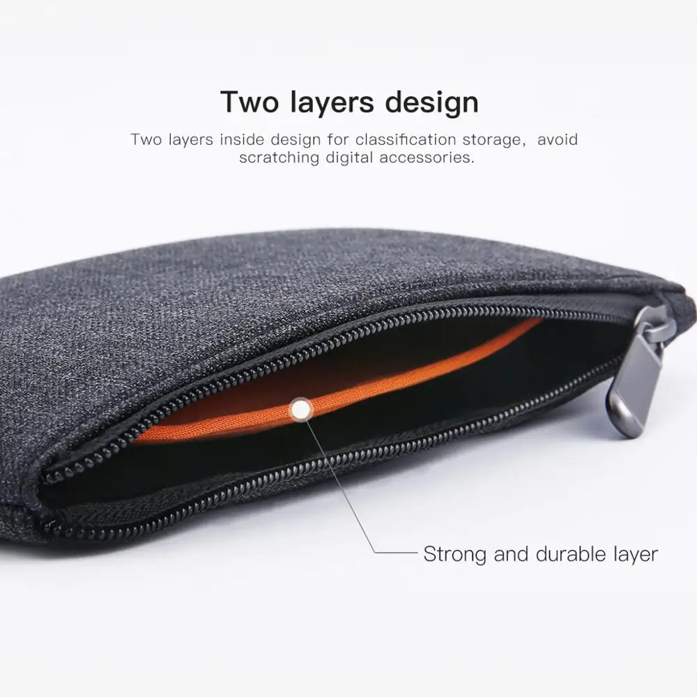 Baseus Portable Mobile Phone Pouch Bag for iPhone Samsung Xiaomi Huawei Bag Case for Cell Phone Accessories Storage Handbag Bag