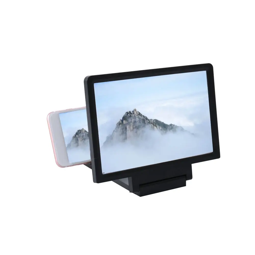 

Mobile Phone Screen Magnifier 3D Video Magnifying Glass Eye Protector Multi-function Smart-phone Bracket