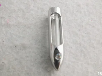 

A-4357 Fashion Jewellery 2017 Jewelry Stainless Steel Pendent Necklaces Pendant Vials Metal Charms Wholesale