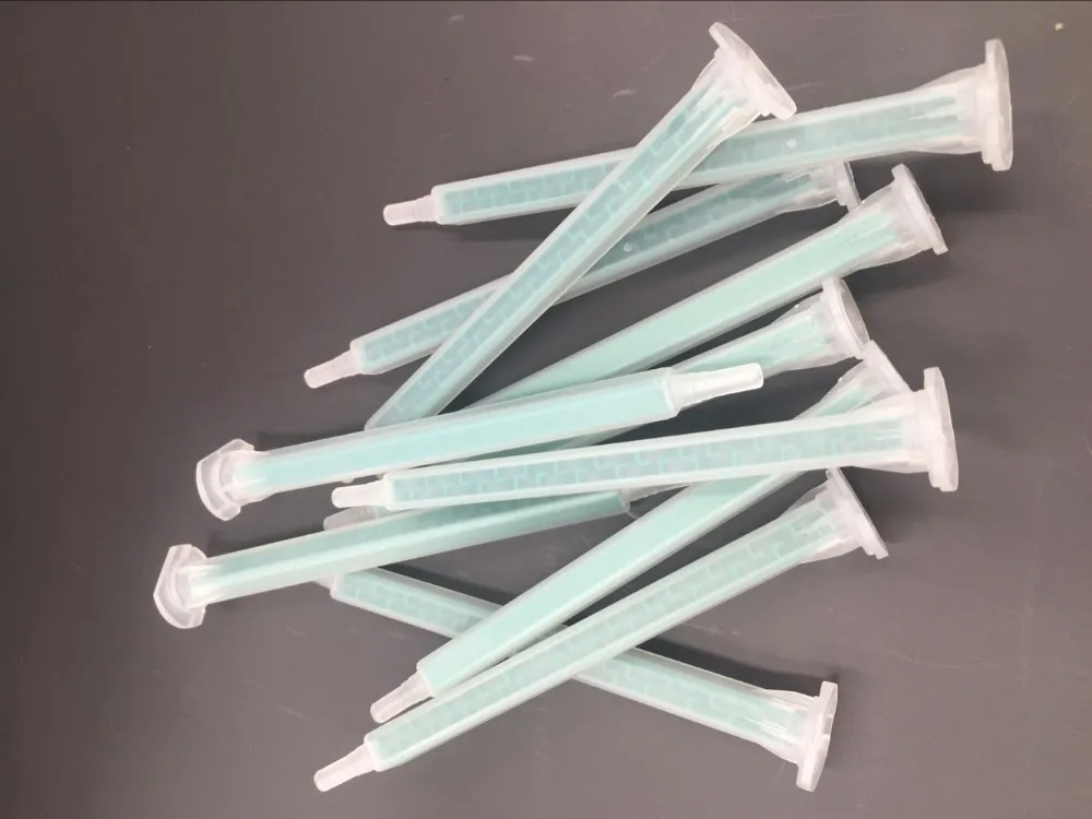

30PCS TZ-F0624L 1:1&2:1 glue mixer mixing mouth AB glue series squre tube FMA06-24L with length 115mm dispensing accessories