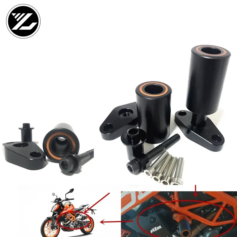 Слайдеры рамки для KTM DUKE 200/125/390-года Противоударные Защитные стержни