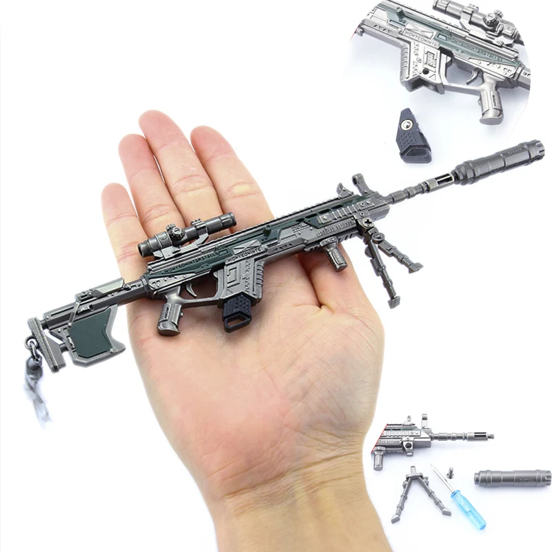 

APEX Legends Gun Model Toys for Children Gifts Keychain Alloy Metal Battle Royale Game Weapons Rifle Gun