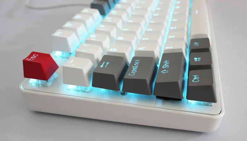 PBT 104-key Ретро колпачки для ключей винтажные колпачки для ключей Dolch RGB Keycaps Double-shot Top Shine-Сквозные переключатели Cherry MX механическая клавиатура