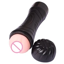Sucking Vibrator Masturbation Cup Realistic Vagina Pussy Male Masturbator Vibrating Pocket Pussy Erotic Adults Sex Toys for Men