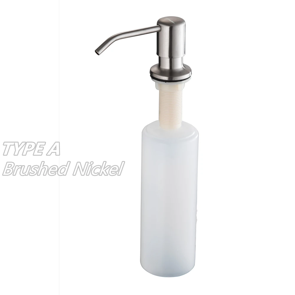 Bathroom Kitchen Hand Soap Dispensers Spray Liquid Soap Dispensers Plastic Bottle Kitchen Sink Replacement Bottle7