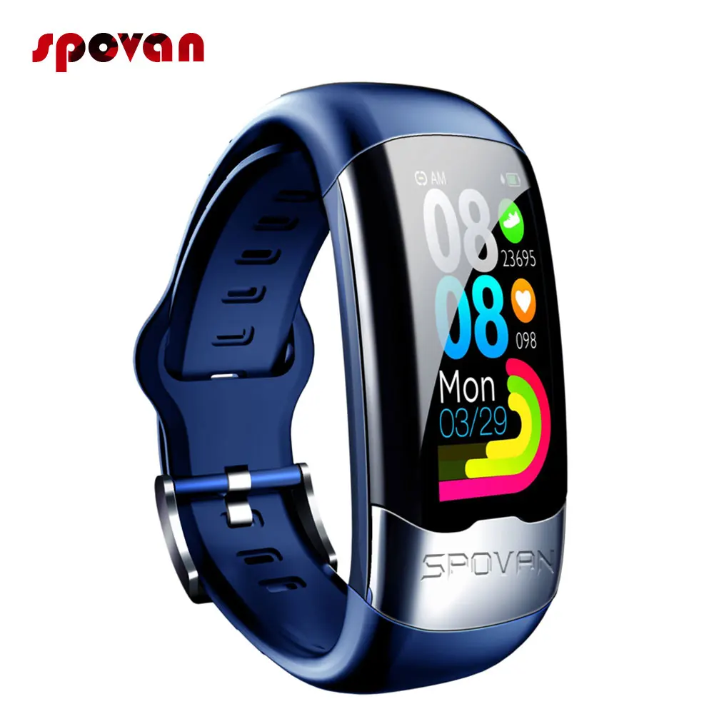 Smart Bracelet Sport Band With ECG Activity Tracker Blood Pressure Heart Rate HRV Sleep Monitoring PK Band 4