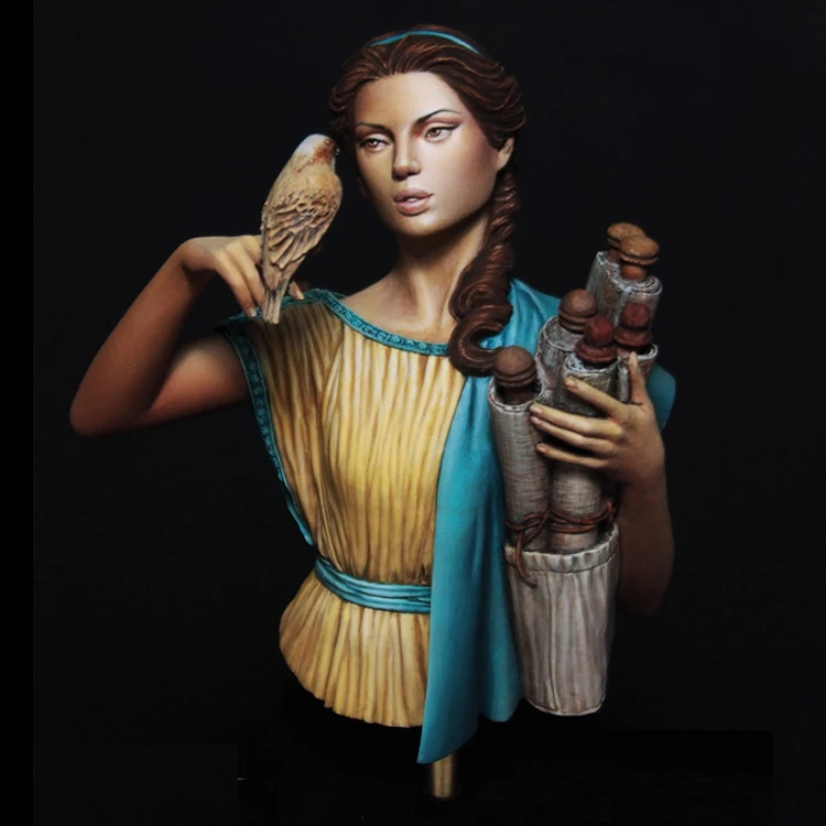 Beste 1 10 Hars buste model kit Hipatia Historische thema Unpainted en ongemonteerd X183G