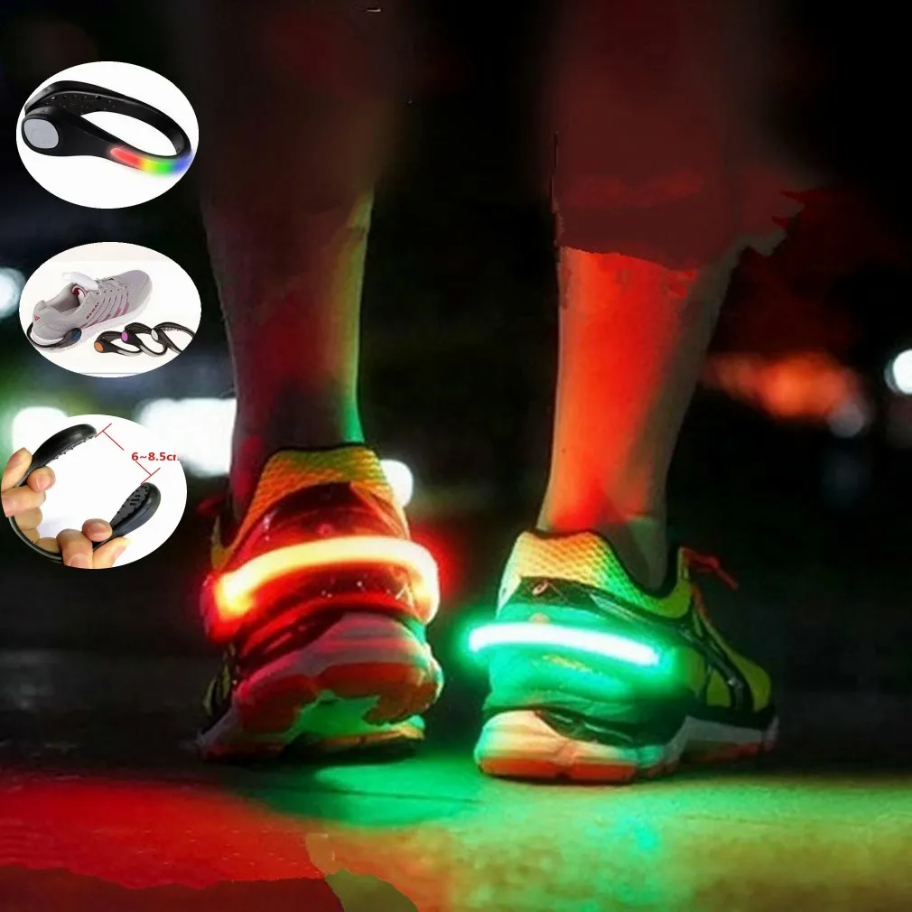 

Fashion Led Shoes Clip Lights Sports Luminous Outdoor Safety Signal Warning Light Night Usb Charging For Running