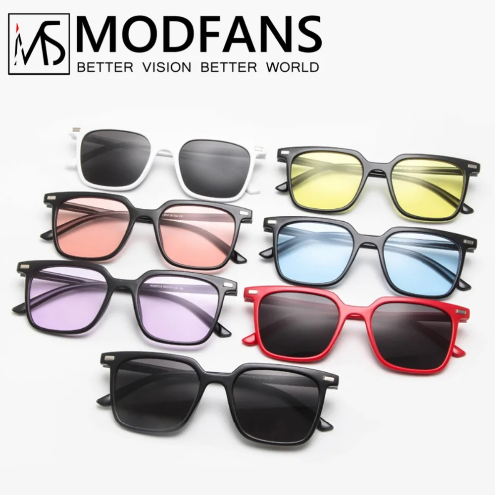 Квадратные Солнцезащитные очки Модные для женщин Мужские Винтажные Солнцезащитные очки Брендовые дизайнерские очки ретро Зеркальные