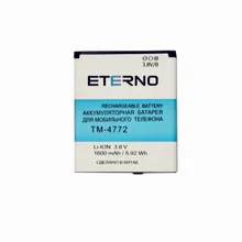 Eterno Battery for texet TM 4772 tm4772 4772 Phone Electronic Rechargeable Battery 1600mAh Replacement Inner Batteries