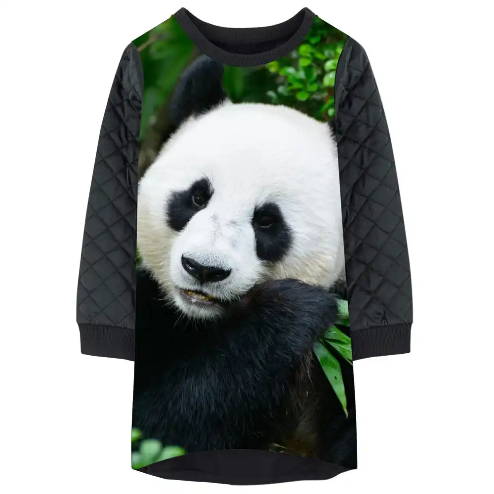 panda dress for baby girl