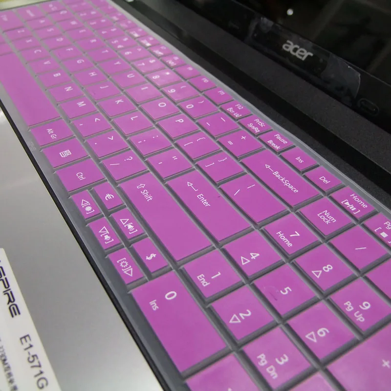 Силиконовый чехол для Acer Aspire защитный клавиатуры 1 5 P253 NE 522|keyboard skin cover|silicon keyboard