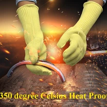 662F арамидное волокно защитные перчатки Макс 350 Цельсия термостойкие рабочие перчатки
