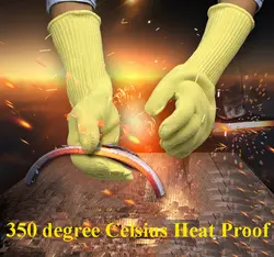 662F арамидное волокно защитные перчатки Макс 350 Цельсия термостойкие рабочие перчатки