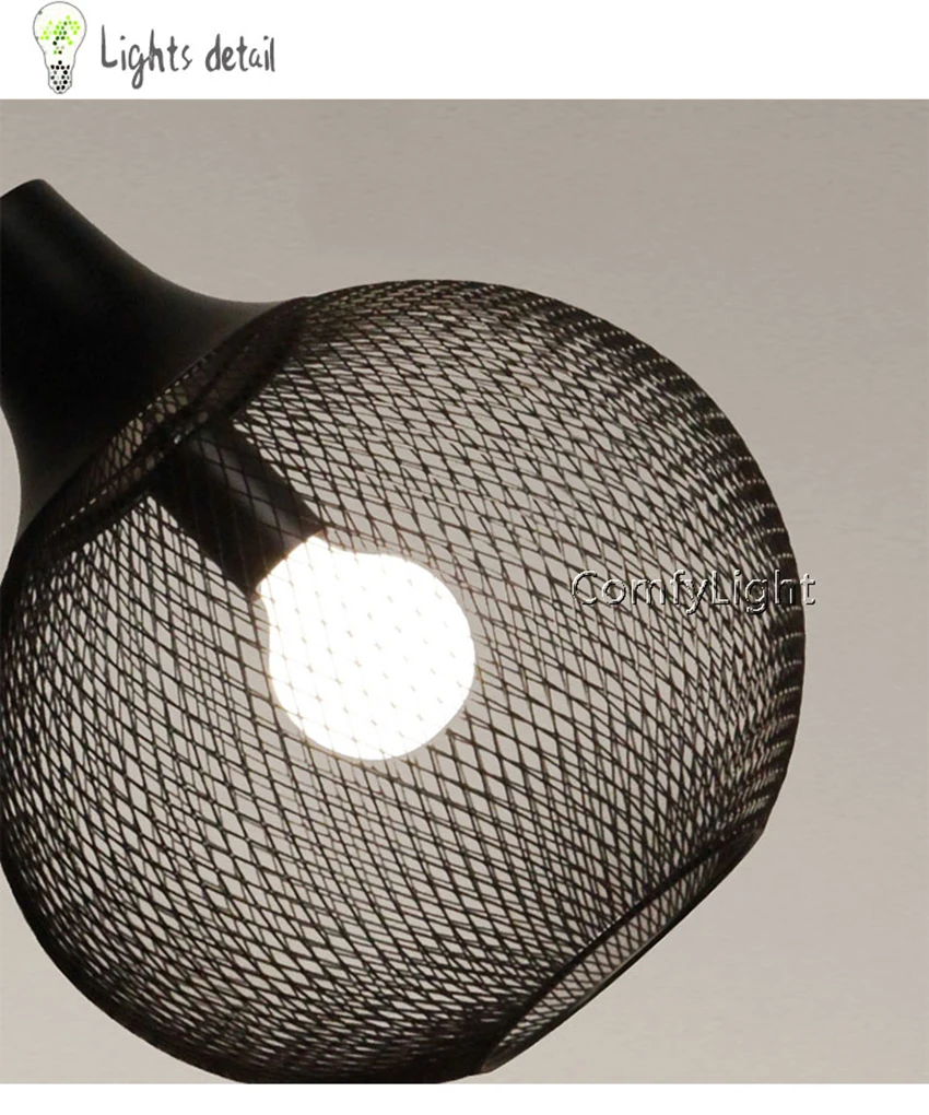 Moderno e Minimalista Pingente de Gaiola do Vintage Lâmpada de Multi Lâmpadas de Decoração Luzes Café e bar e janela e loft Estilo Pingente Interior Iluminação E27 14 estilo pingente lâmpadas decoração iluminação interior e27