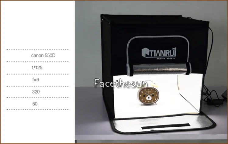 Small photography studio light box -6