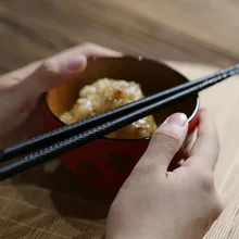 Лист Палочки Деревянные Дерево Природа серии ежедневно палочками японский черный узор палочками