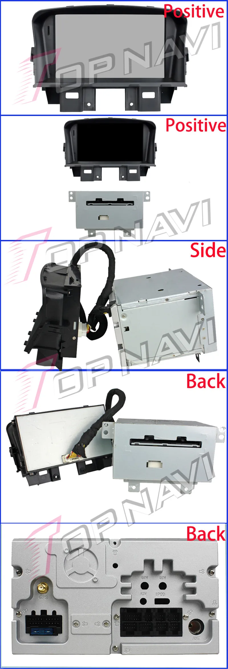 roof mount car dvd player For Chevrolet Cruze 2011