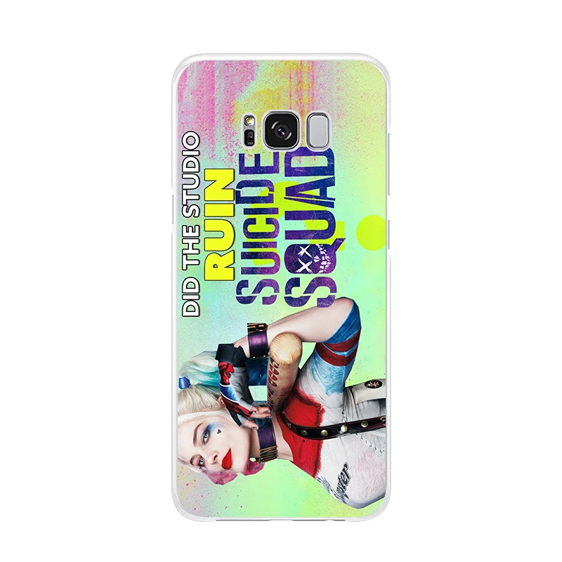 Чехол для телефона Harley quinn прозрачный мягкий ТПУ чехол Samsung Galaxy S10 S10plus S10lite S9 S9plus